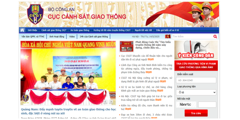 Kiểm Tra Phạt Nguội