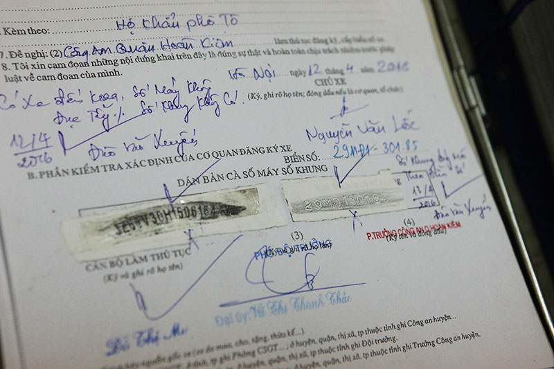  Cà Số Khung Số Máy