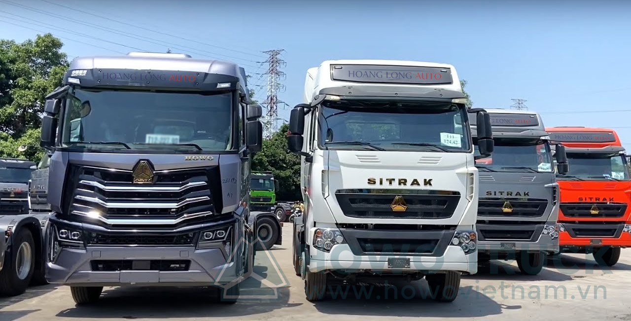 Xe đầu kéo Howo Sitrak