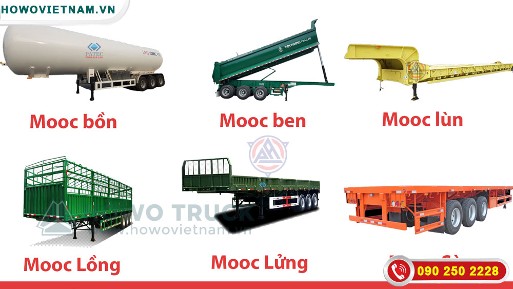 Các mẫu sơ mi rơ mooc nổi bật