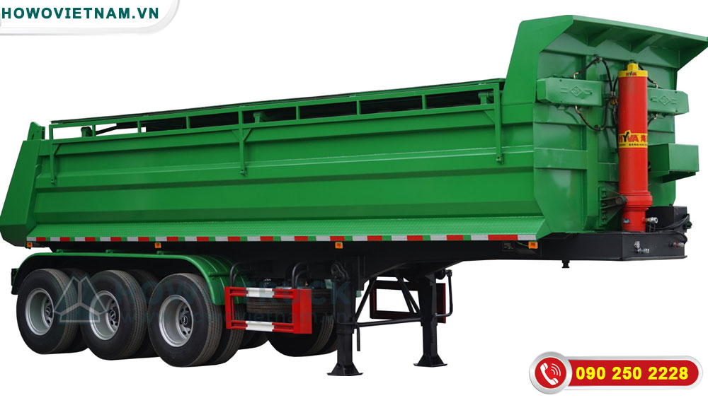 Một chiếc mooc ben tự đổ Patec