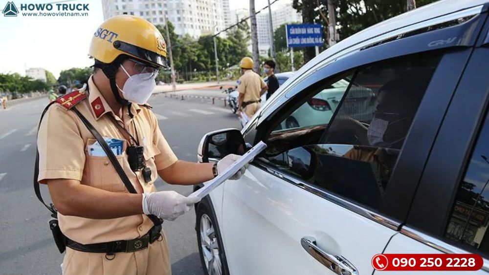 Mức phạt chở quá số người quy định đối với xe ô tô