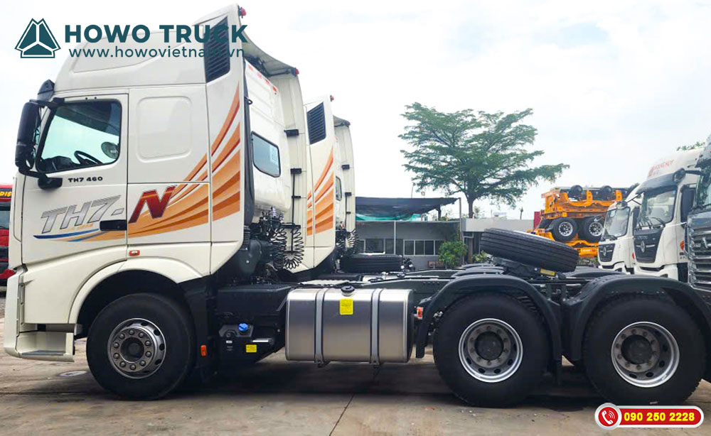 Xe đầu kéo Howo TH7 460HP khách mới đặt